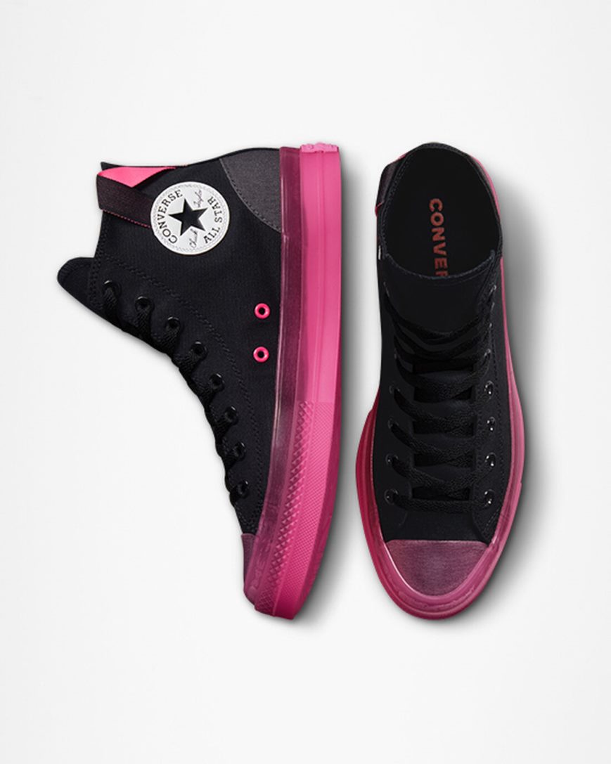 Women's Converse Chuck Taylor All Star CX High Top Shoes Black / Pink | AU 0C8E6V